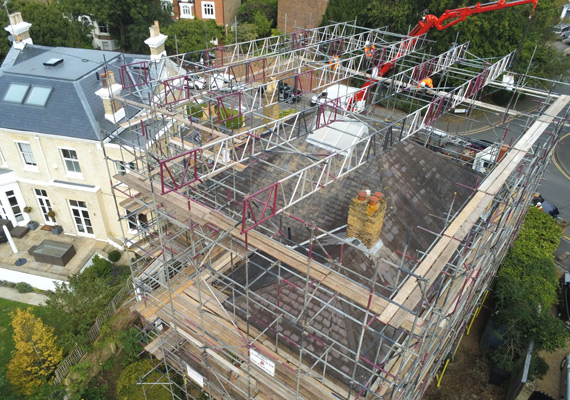 Scaffolding Services for Domestic Projects